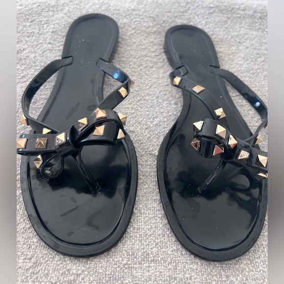 Tuckernuck - ANINA - Jelly Bowtie Sandals - Size 41/9.5 - Picture 2 of 7